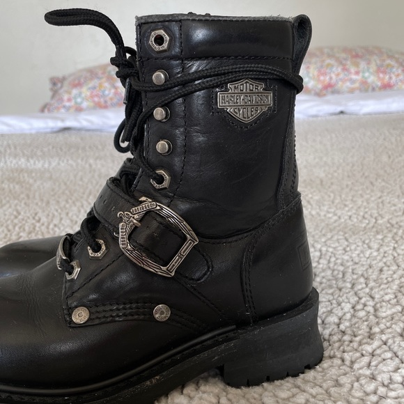 VINTAGE HARLEY DAVIDSON BOOTS - Picture 2 of 5